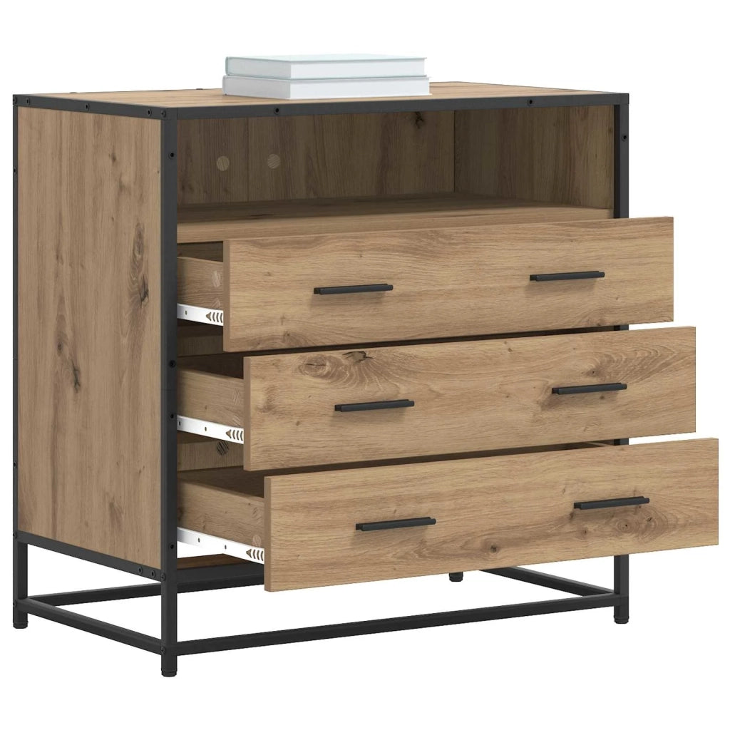 Mobile con Cassetti 3-Cassetto Rovere artigianale 8010307