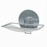 Trade Shop - Porta Sapone Saponetta Montaggio A Parete Con Biadesivo Accessorio Bagno 79838 -