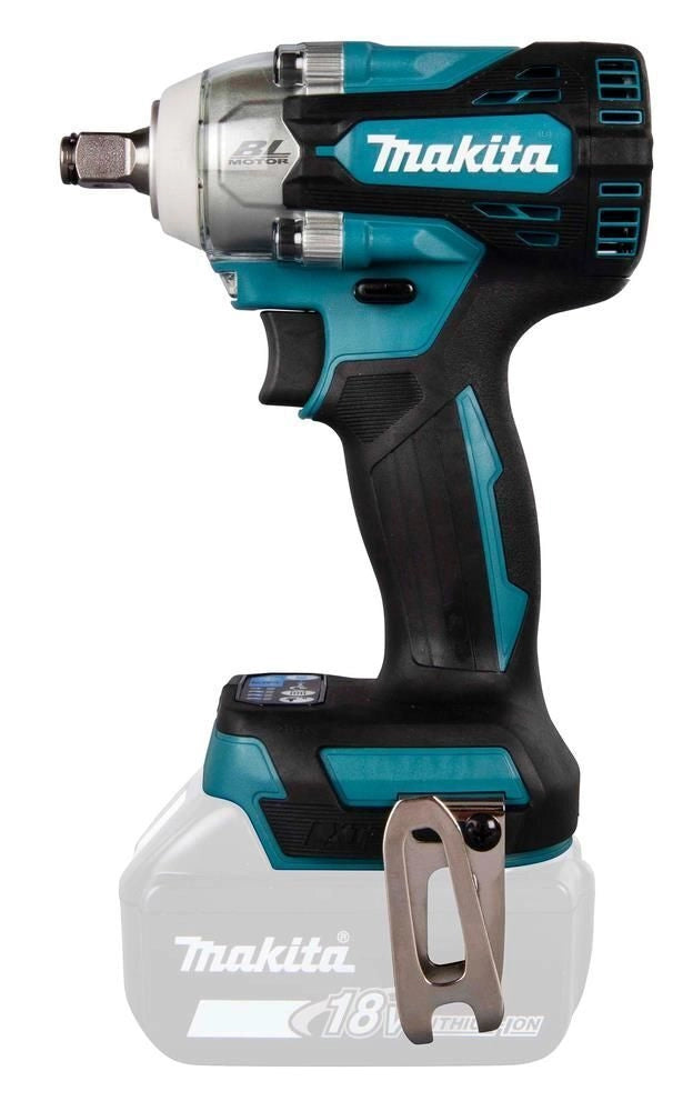Makita DTW300Z Chiave a Impulsi a Batteria 18V con Motore Brushless Coppia Massima 330 Nm Attacco 1-2'' colore Nero