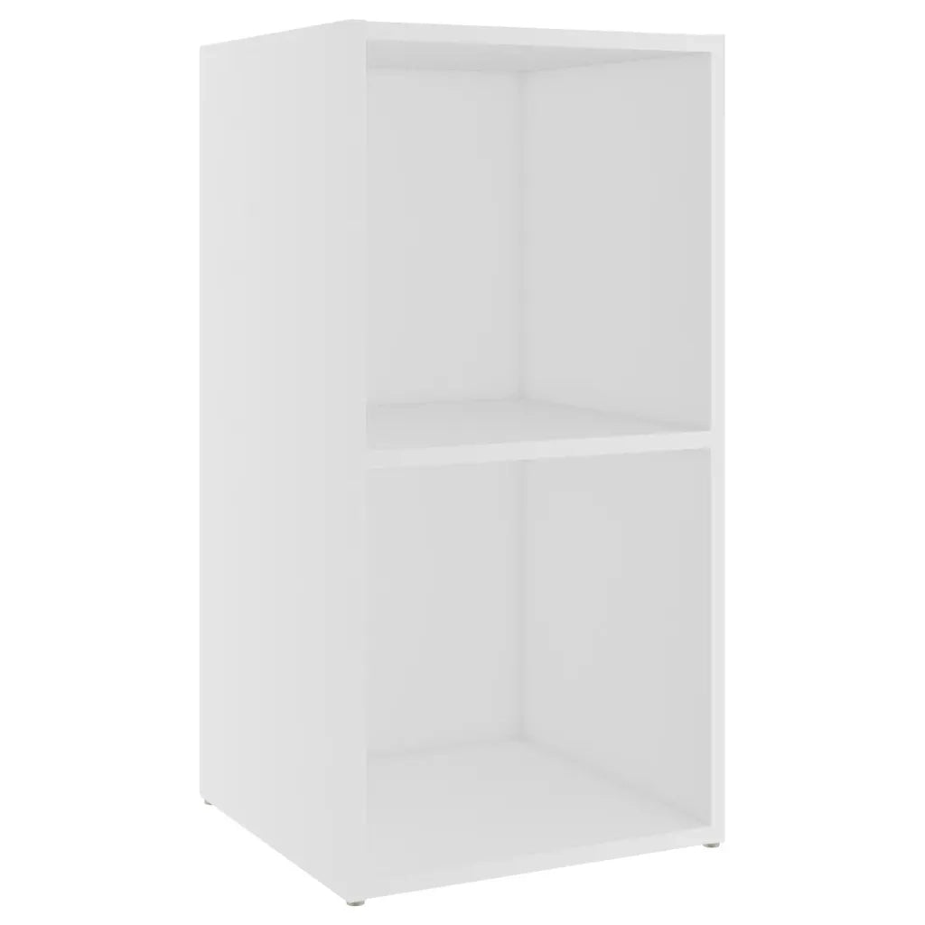 Mobili Porta TV 2 pz Bianco 72x35x36,5 cm in Legno Multistrato cod mxl 19892