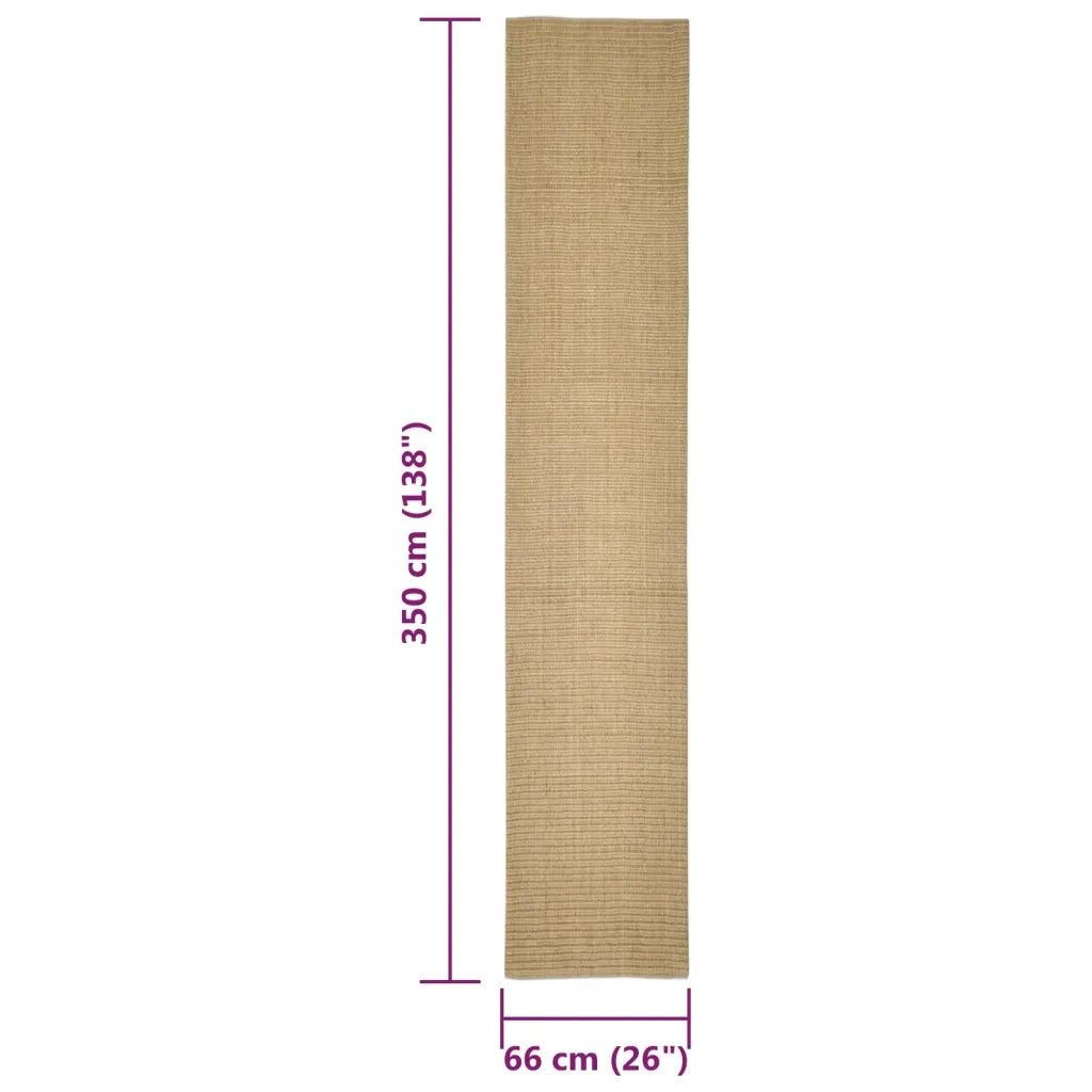 Tappeto in Sisal per Tiragraffi 66x350 cm CFW3099631