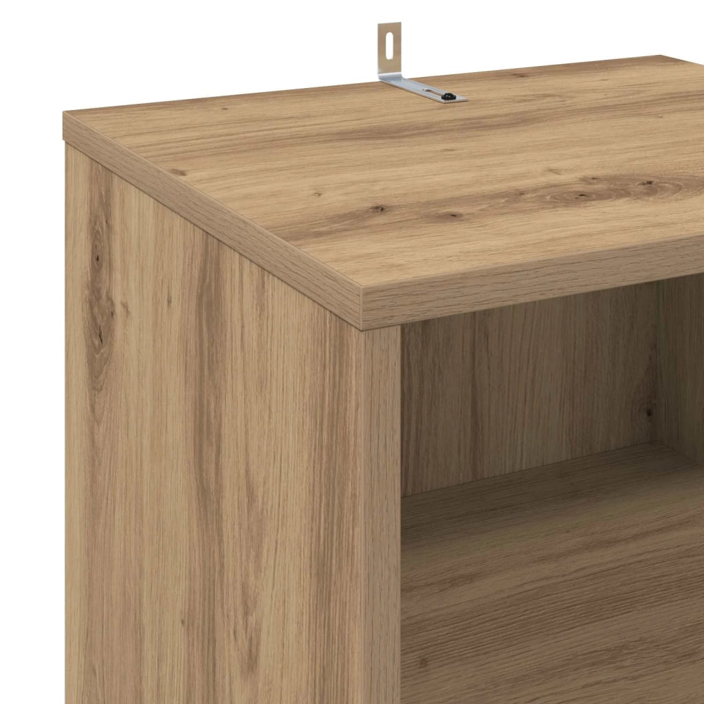 Mobile porta vinili Rovere Artigianale 38 x 33 x 61 cm 8012865