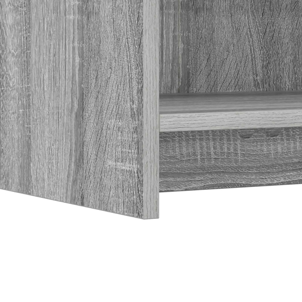 Credenza Sonoma grigio 75 x 36 x 80 cm Legno ingegnerizzato 8011112