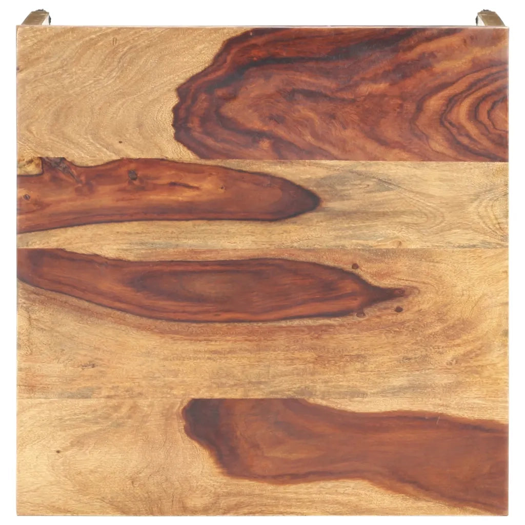 Tavolino Laterale 60x60x40 cm in Legno Massello 286340