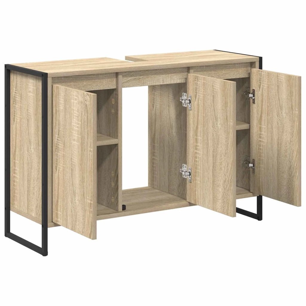 Mobile da Bagno Sonoma 90 x 30 x 60 cm Legno multistrato