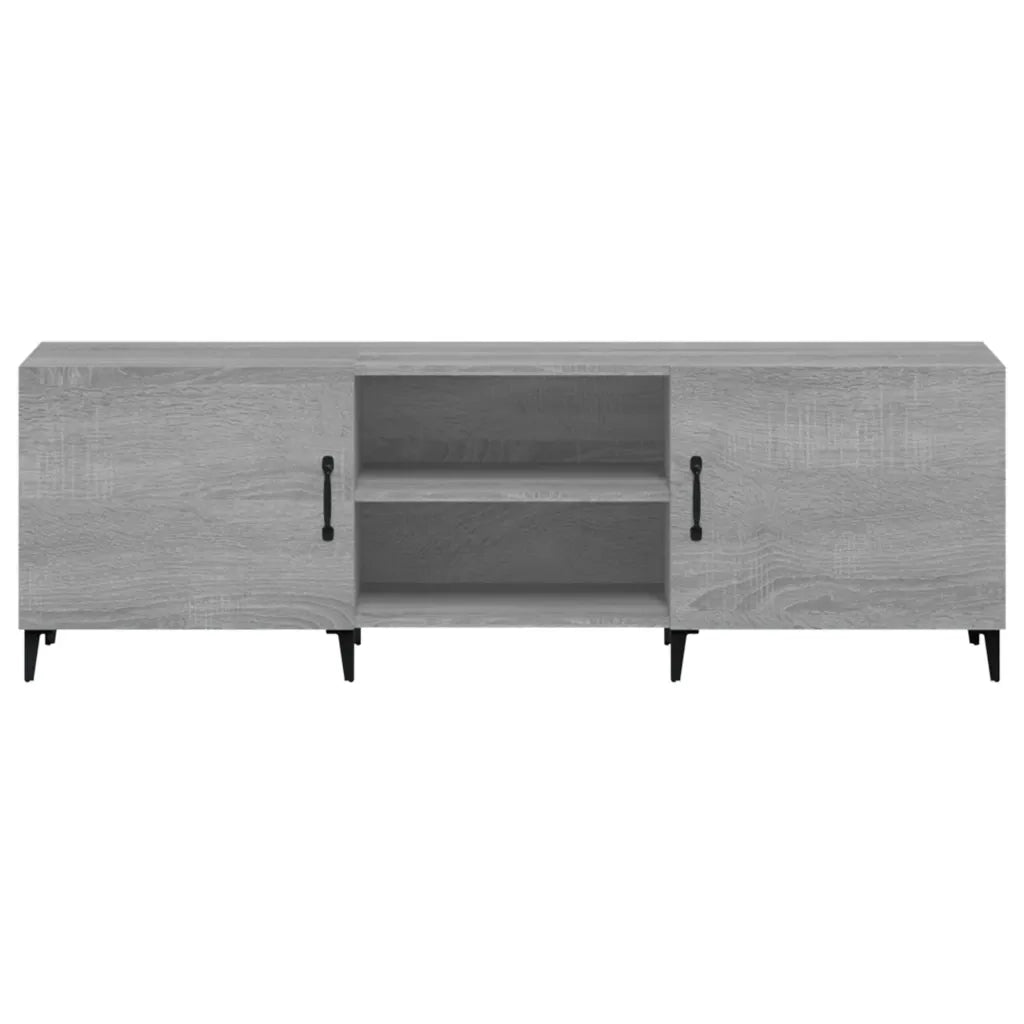 Mobile Porta TV Grigio Sonoma 150x30x50 cm in Legno Multistrato 817505