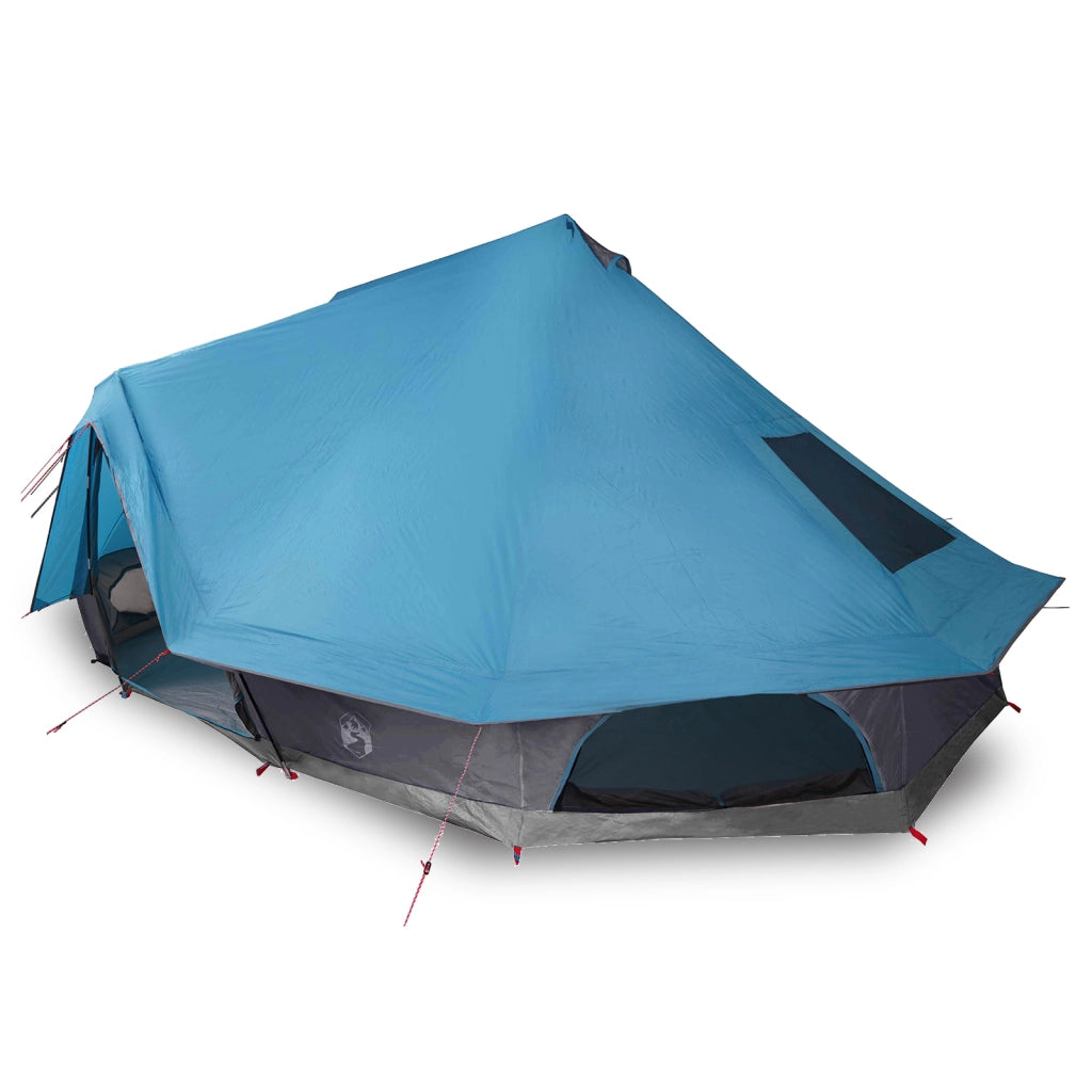Tenda Familiare Tipi Blu 10-Persone Impermeabile