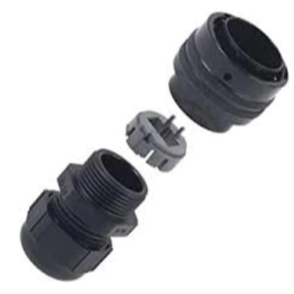 Spr  conn  push  pull  plug  idc-8 - 5700-371