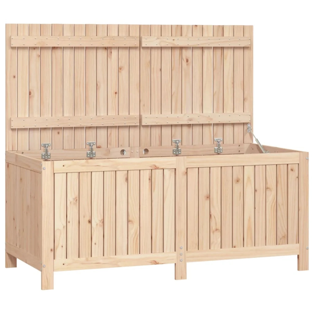 Baule portaoggetti da giardino 147 x 68 x 64 cm legno di pino massiccio 02_0013008