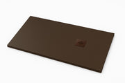 Piatto doccia Ardesia extra piatto 70X100 cm colore Marrone cioccolato RAL 8017 griglia Cioccolato