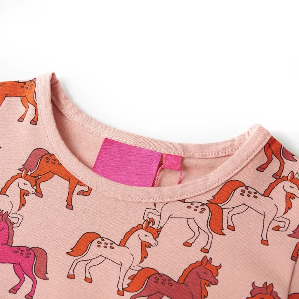 Pigiama per Bambini a Maniche Lunghe Rosa Chiaro 116 13756