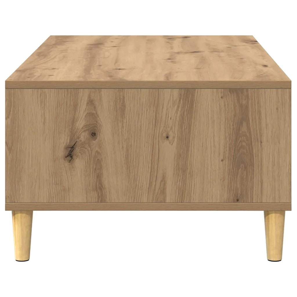 vidaXL Tavolino da salotto rovere artigianale 103.5 x 60 x 35 cm