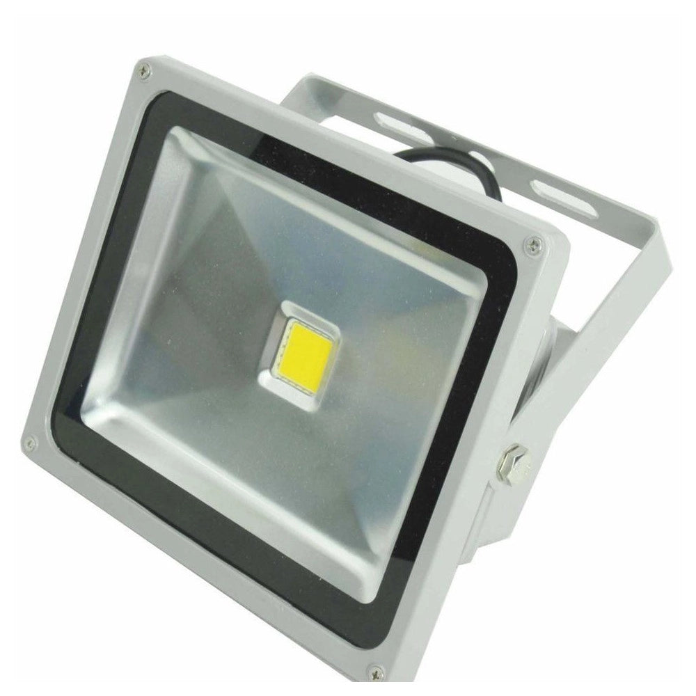 Trade Shop - Faro Faretto A Led Ultra Slim A Luce Calda Fredda Rgb Da Per Esterno Ip65 220v - -bianco Freddo-20 Watt -slim    -