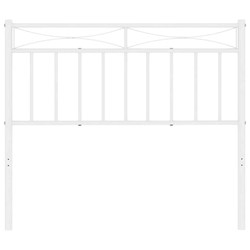 Testiera di Ricambio in Metallo Bianco 100 cm 373769