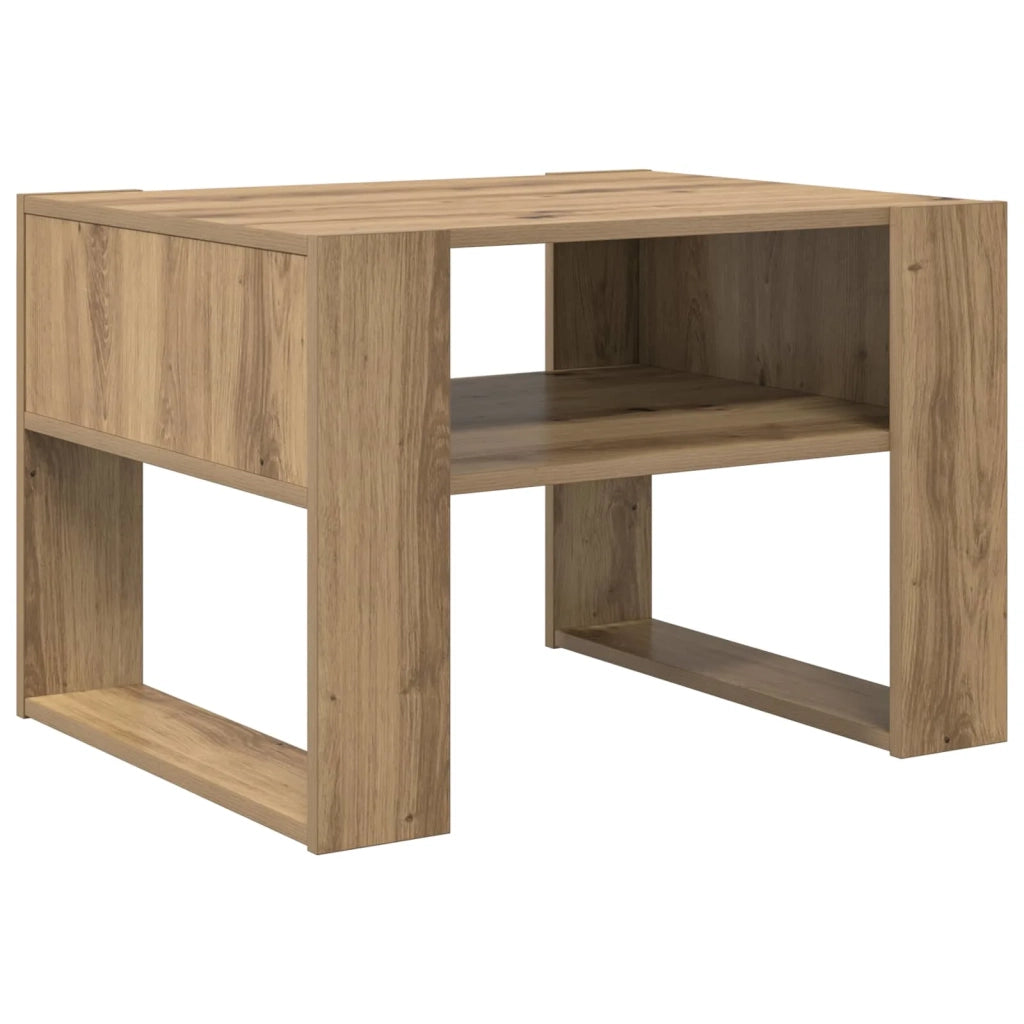 Tavolino da salotto Rovere artigianale 66 x 53 x 45 cm 8000107