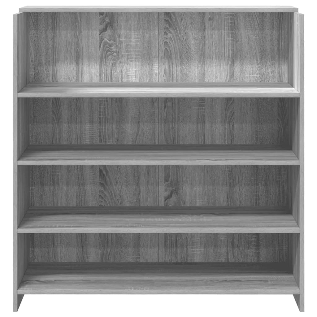 vidaXL Banco Reception Grigio Sonoma 100x50x103,5 cm Legno Multistrato