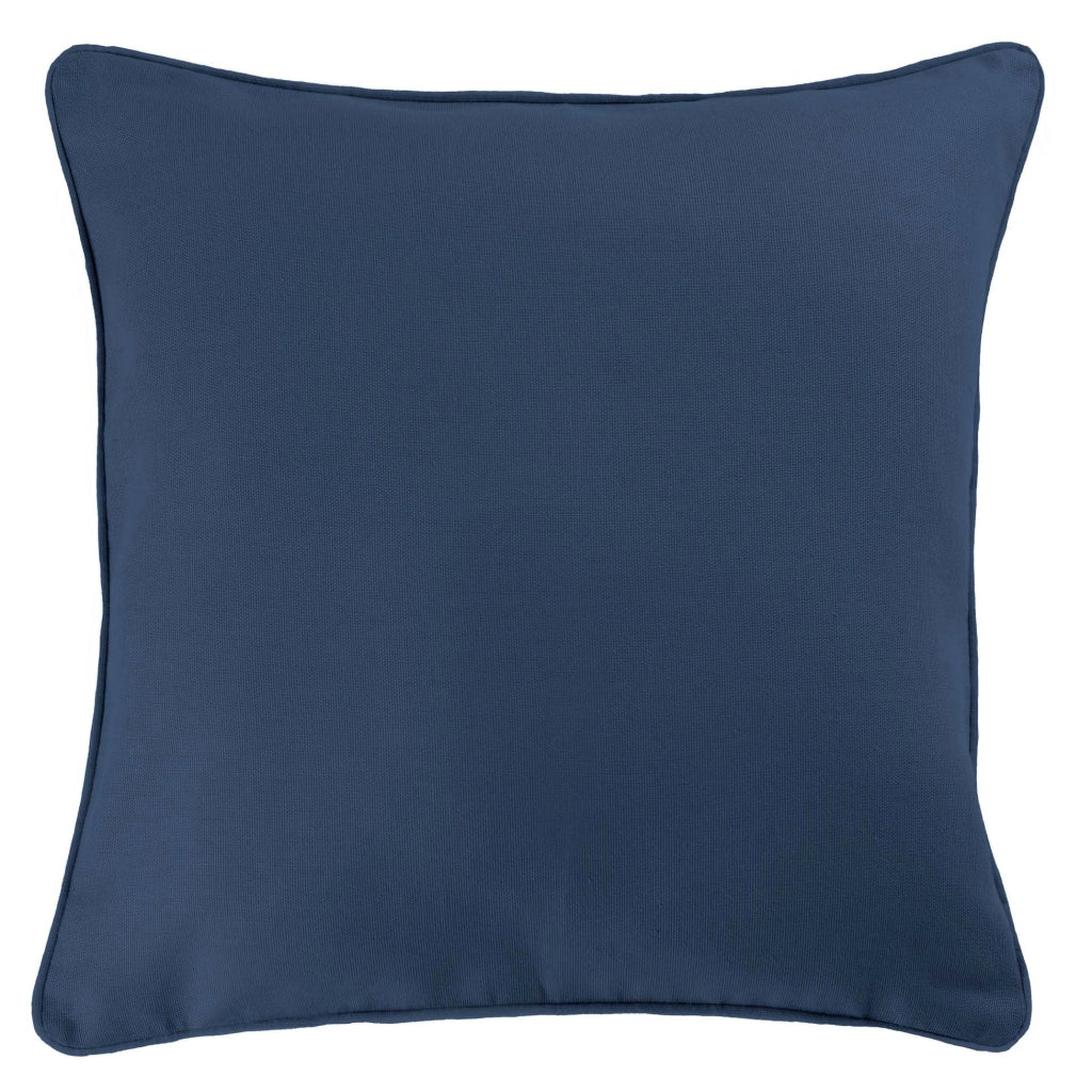FODERA PER CUSCINI 40 X 40 CM COTONE UNITO PANAMA Blu Marin