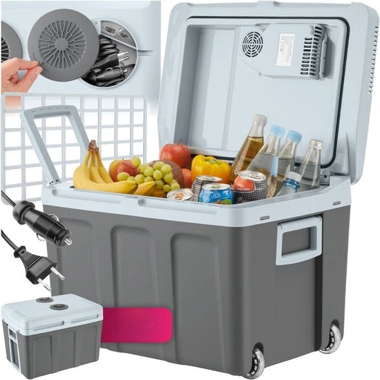 Raffreddatore elettrico per auto e campeggio - raffreddatore elettrico - sistema di raffreddamento termo-elettrico - coolbox