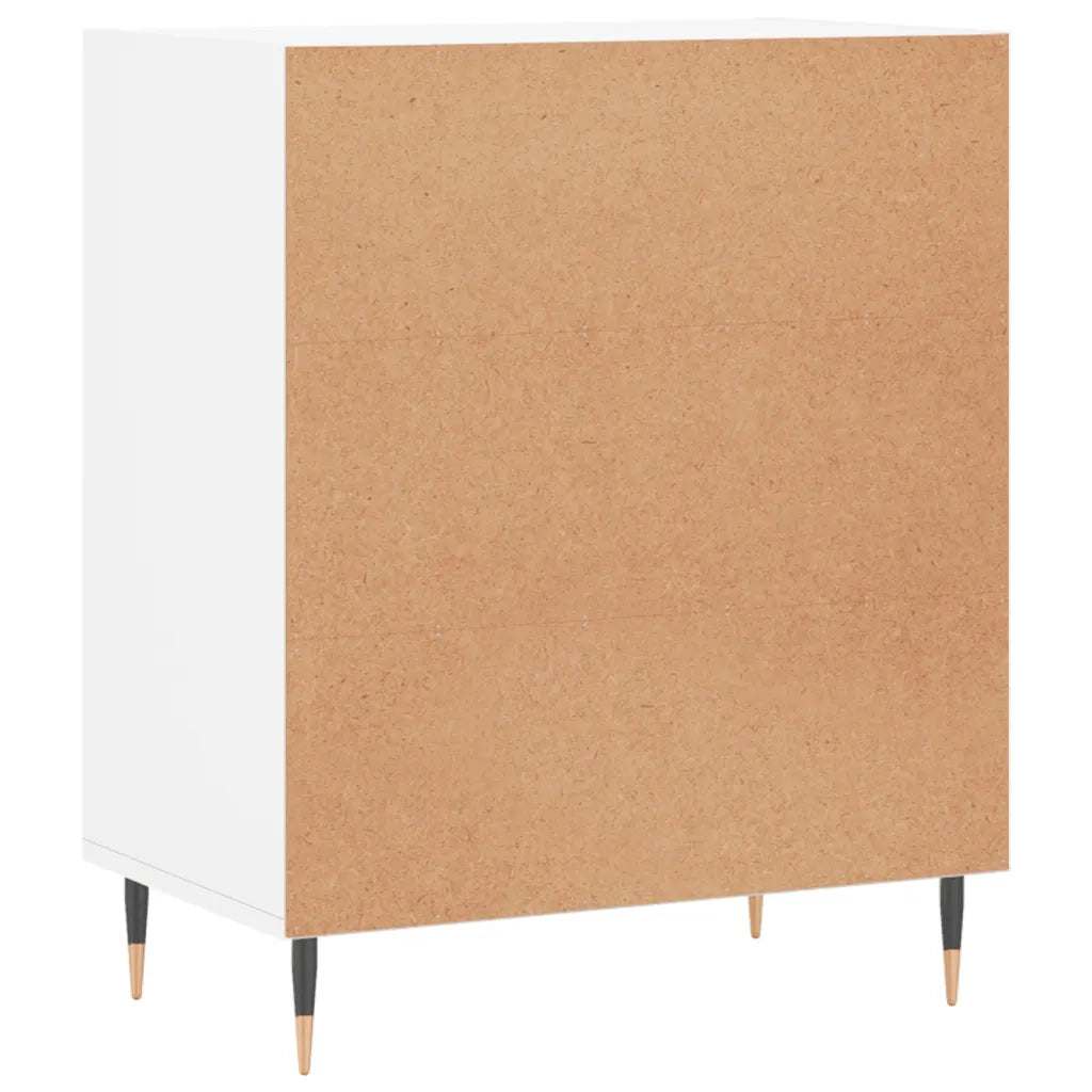 Credenza-Buffet-Armadio da cucina Bianca 57x35x70 cm in Legno Multistrato 514316