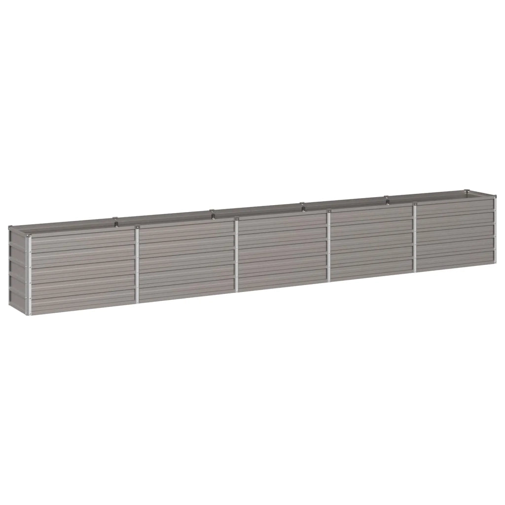 Letto rialzato da giardino Ruggine 400 x 40 x 55 cm cartone 8006281