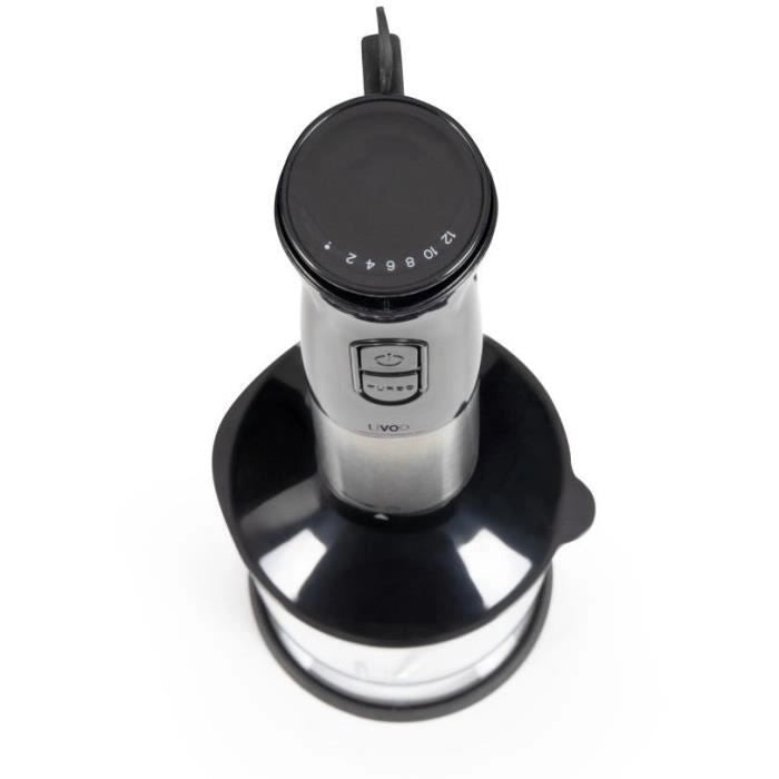 Set frullatore a immersione - LIVOO - DOP246 - 800 W - 12 velocità - Nero