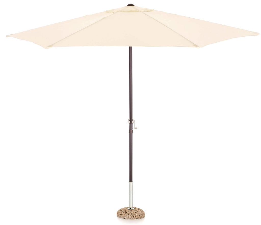 Ombrellone da Giardino Ø3 m Palo Ø38 mm in Ferro e Poliestere Garden Ecrù