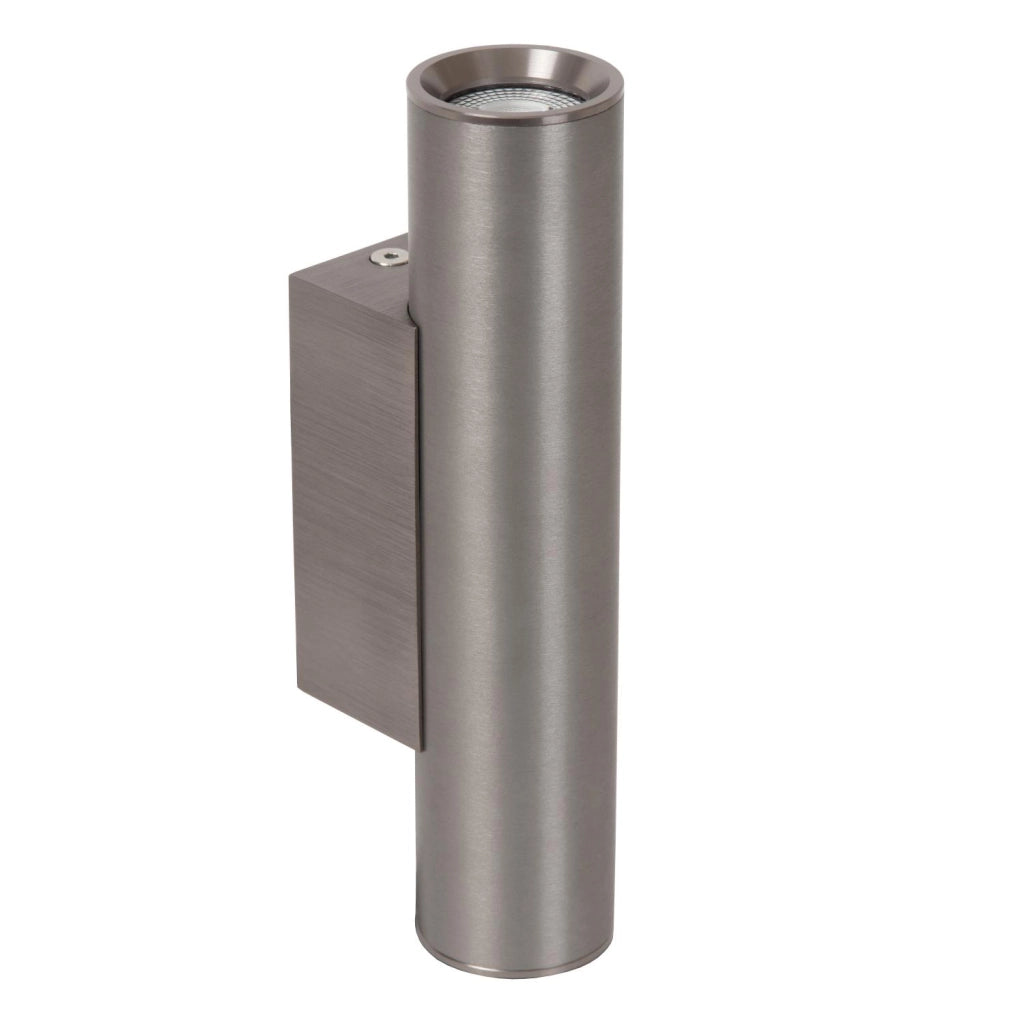 Applique Dupla 2xMR11 grigia alluminio su/giù Lucide