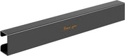 Cavo in gomma magnetica - montaggio orizzontale e verticale - 1 pezzo - nero
