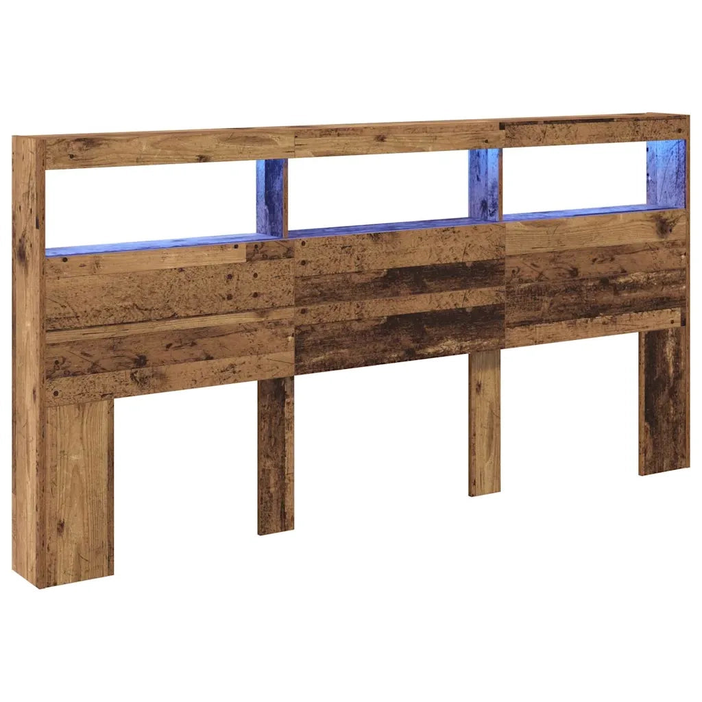 Testiera-Testata-Testiera Decorativa Legno vecchio 200 x 17 x 102 cm Legno multistrato