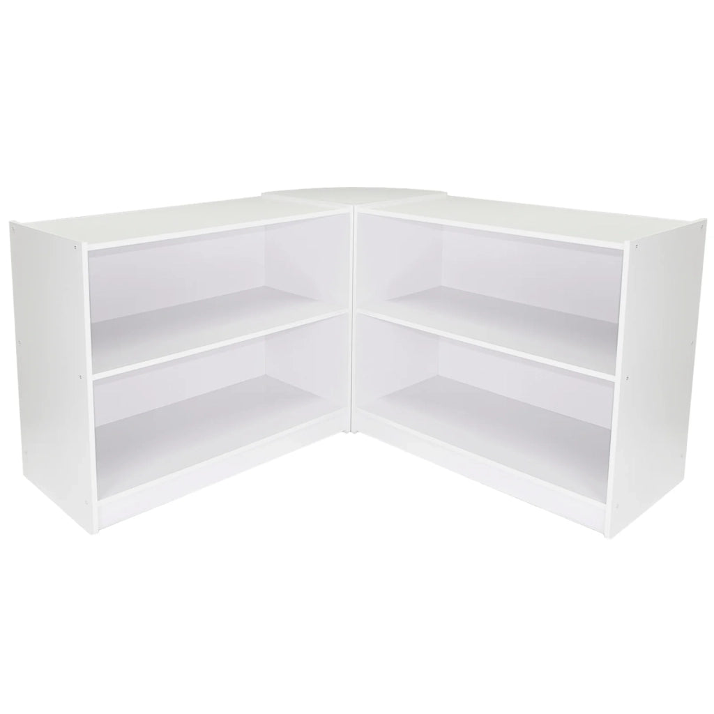 Monster Shop Set Zodiac - 3 Banconi Bianco Brillante per Negozio o Reception