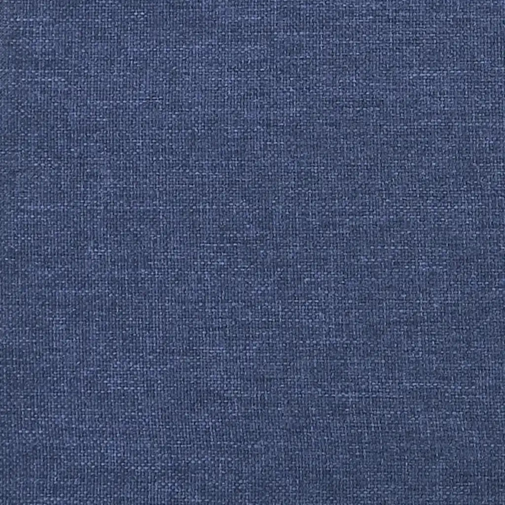Giroletto con Testiera senza Materasso-Struttura Letto Blu 100x200 cm Tessuto