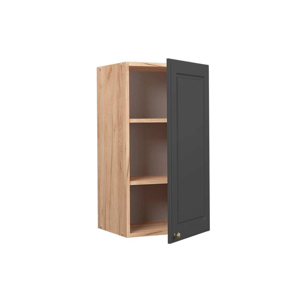 Pensile da cucina Fame-Line Antracite-oro/Rovere dorato 40 cm Vicco