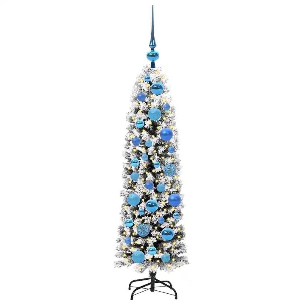 Albero di Natale artificiale con 150 LED Verde 120 cm 3395003