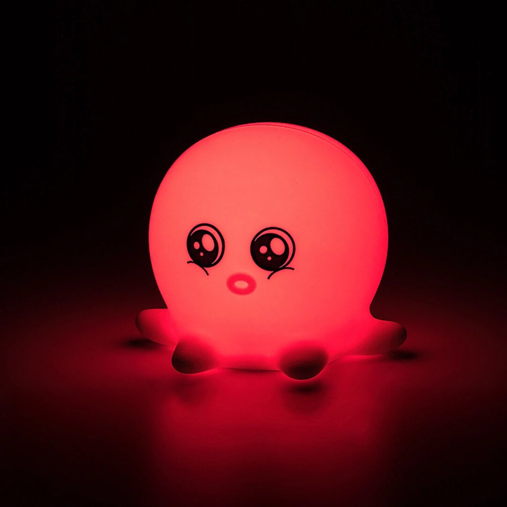 Lampada notturna bambini polpo bianco LED Lightimals Rabalux