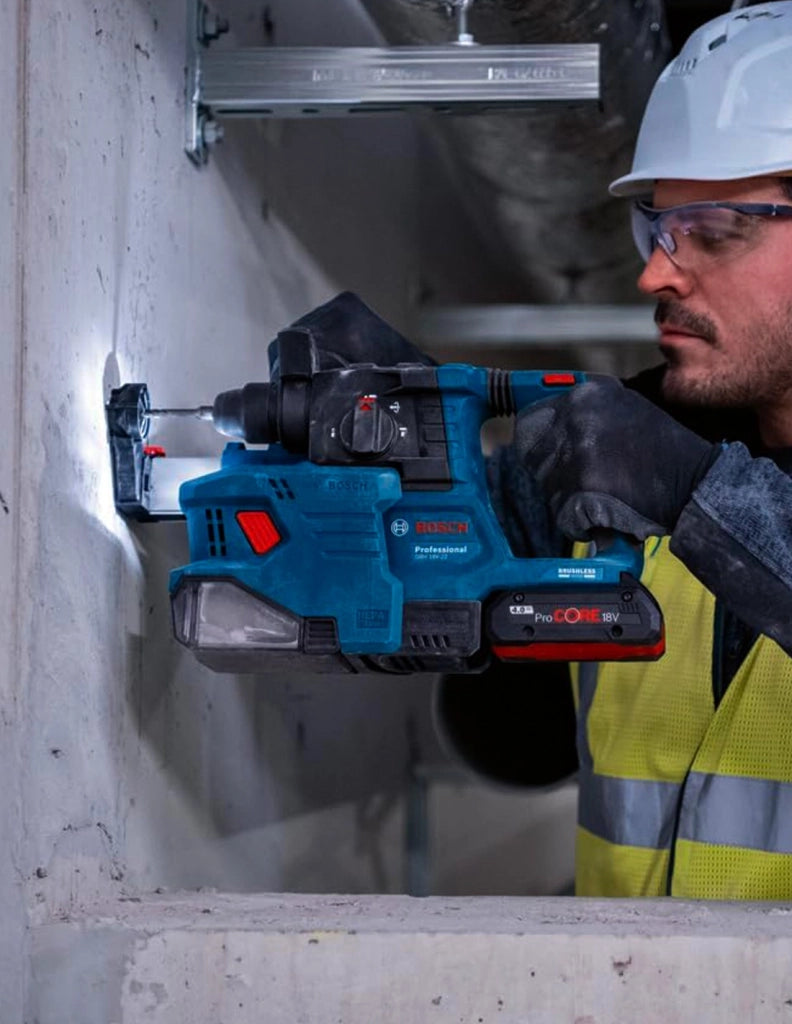 Sistema di gestione della polvere BOSCH GDE 18V-12 Professional (Solo corpo)