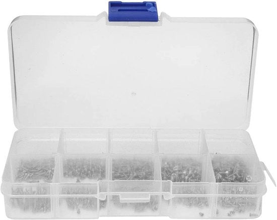 Viti a croce selfa 1000-delig in acciaio inossidabile - M1x3MM/M1x4MM/M1x5MM - testa a croce - parte conica liscia - durata elevata - viti a croce