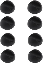 Protezioni per pavimento in silicone - 8 pezzi - Antiscivolo - Resistente allo shock - Dampening - Adatto per supporti di mobili 10-12mm - Protezioni per mobili