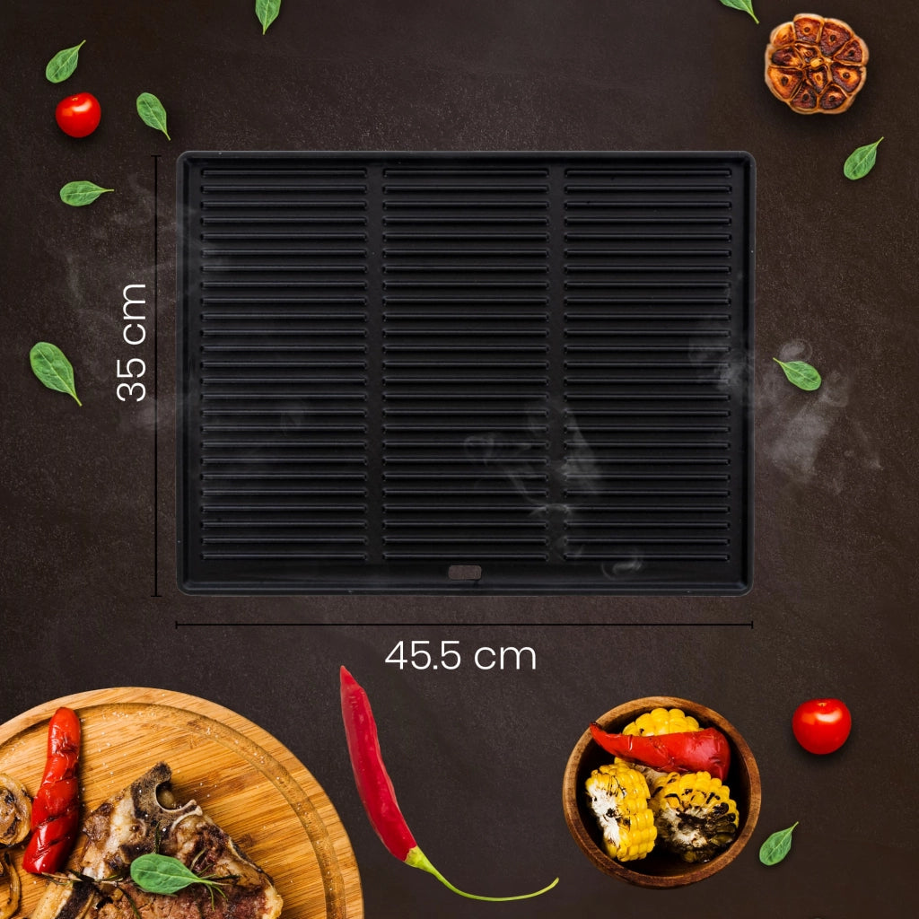 Piastra grill 45,5 x 35 cm