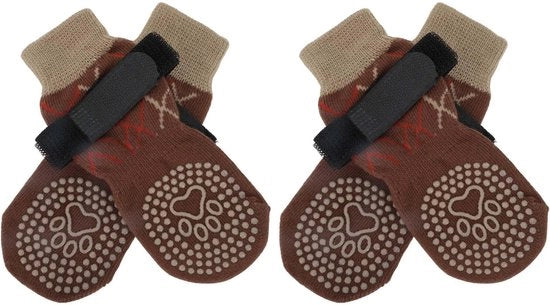 Calzini per cani Antiscivolo - Protezione per il sedere 4 pezzi - Nastro adesivo flessibile - Respirante - Scarpe per cani - Molto morbidi e comodi - Calzature per cani

Calzini per cani: 
- Dimensioni: 
- Materiale: 
- Modello: 
- Codice prodotto: