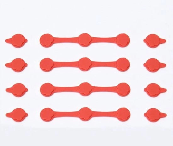 Accessori per air fryer a quattro posizioni con spiedo magnetico in silicone resistente al calore