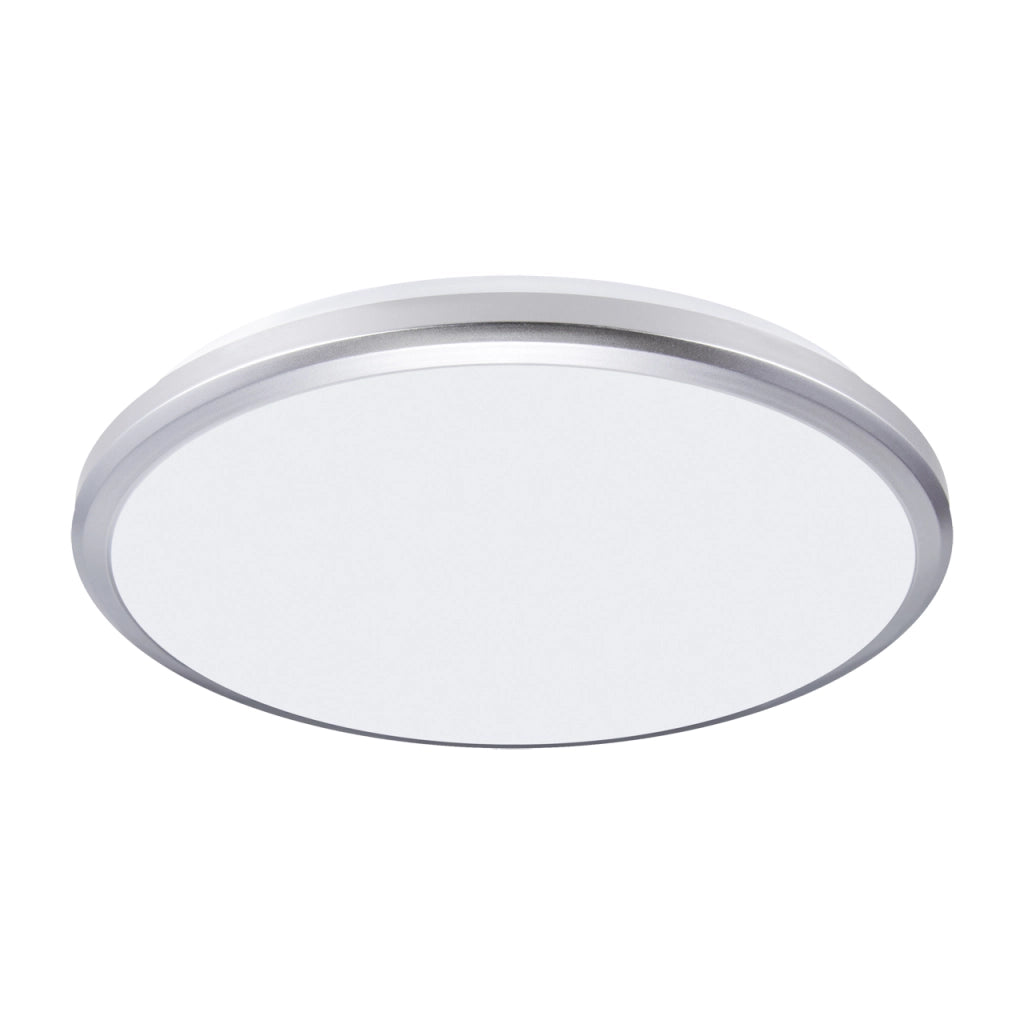 Plafoniera LED stagna esterna tonda 36cm 36W IP54 Struhm