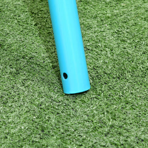 Altalena da Giardino 163x145x181 cm 1 Posto in Acciaio e PE Blu e Arancione