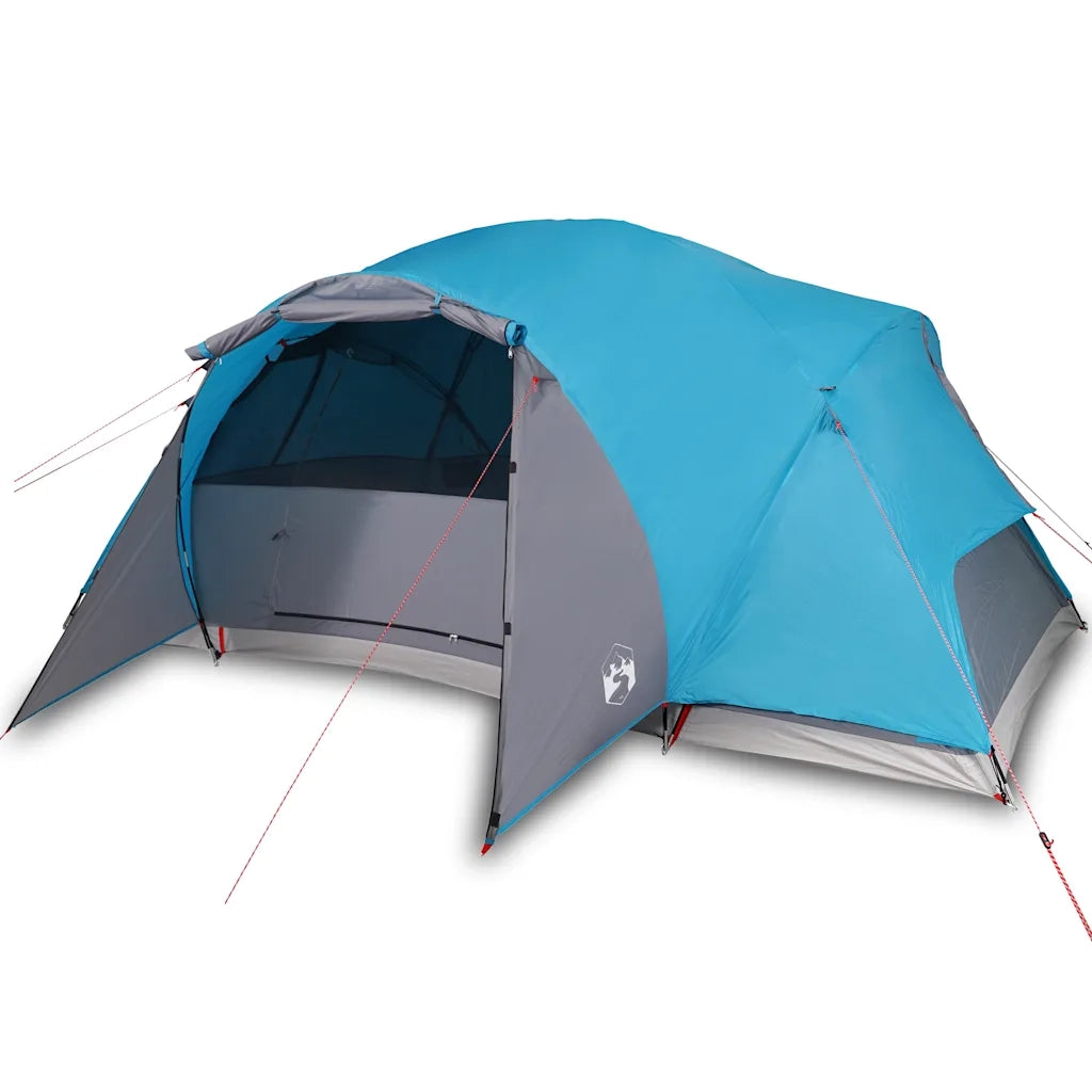 Tenda da Campeggio Crossvent per 8 Persone-Tenda per Famiglie Blu Impermeabile