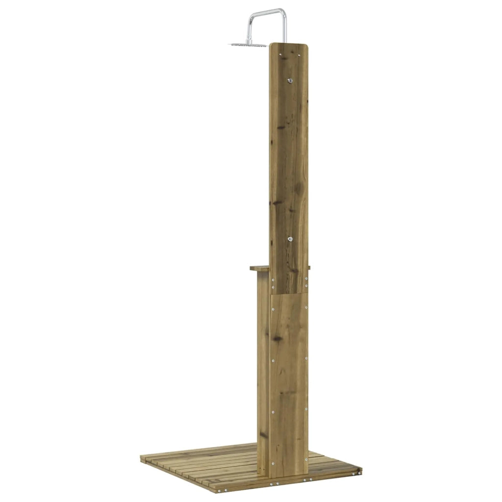Doccia da esterno Naturale 75 x 76 x 217 cm 886335