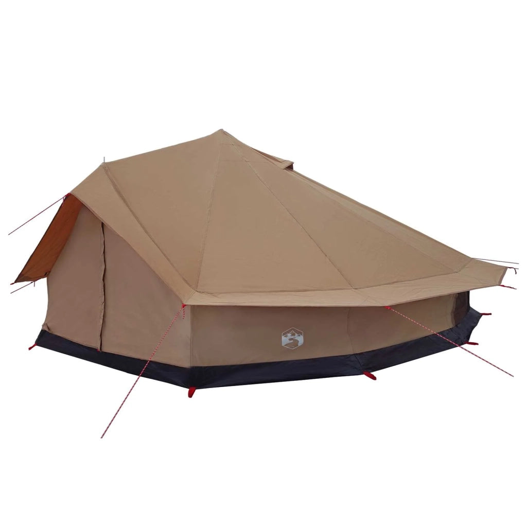 Tenda Familiare Marrone 12-Persone Policotone 42017504
