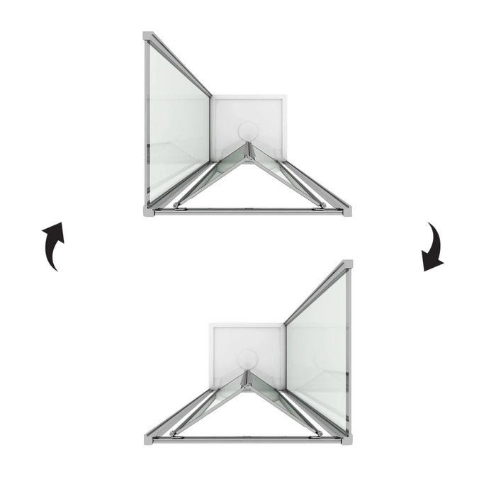 Box Doccia 70x80 AP. 80 CM H198 stampato C mod. Urban Duo P