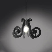 Sospensione Moderna Space Collection Polilux ® Fumè 1 Luce E27 D64Cm