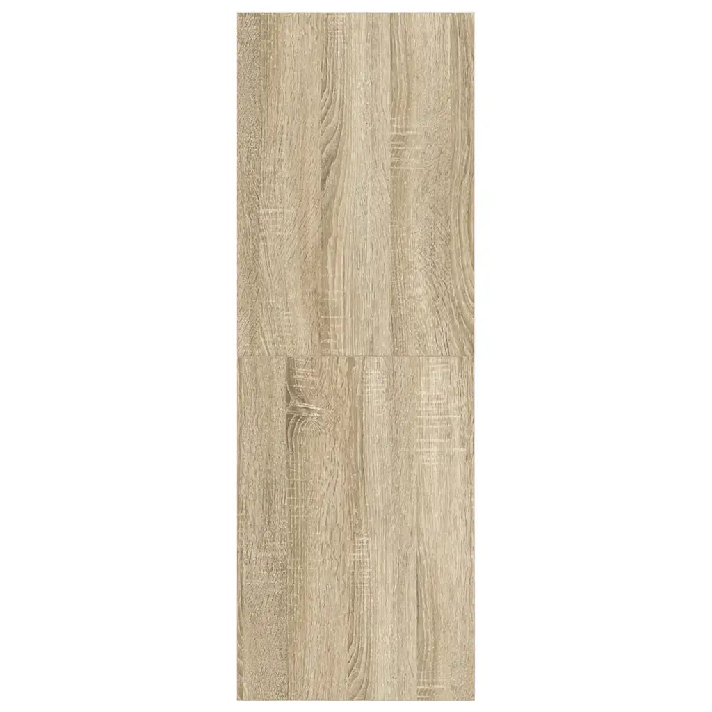 Armadietto a Parete per TV Rovere Sonoma 37x37x107cm Truciolato cod mxl 13667
