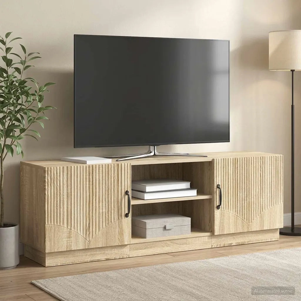 Mobile TV Rovere Sonoma 150 x 31 x 47 cm Legno ingegnerizzato 895377