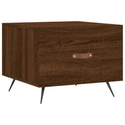 Tavolino da salotto | Tavolino da caff¨¨ | Tavolino da Soggiorno Rovere Marrone 50x50x40cm Legno Multistrato
